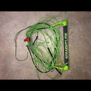 Wake boarding/kneeboarding rope